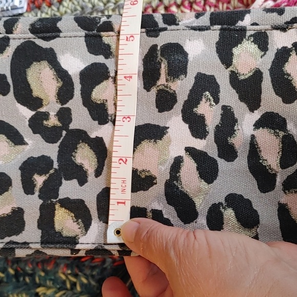 🍁VICTORIA'S SECRET LEOPARD PRINT TOTE BAG - Picture 10 of 10